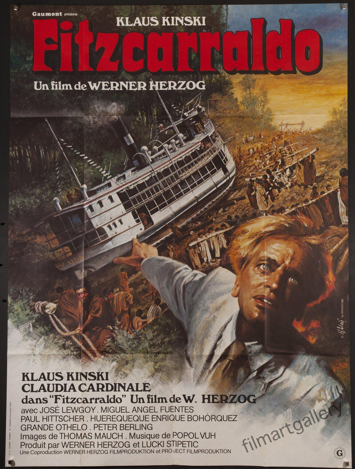 Fitzcarraldo Original Vintage Movie Poster