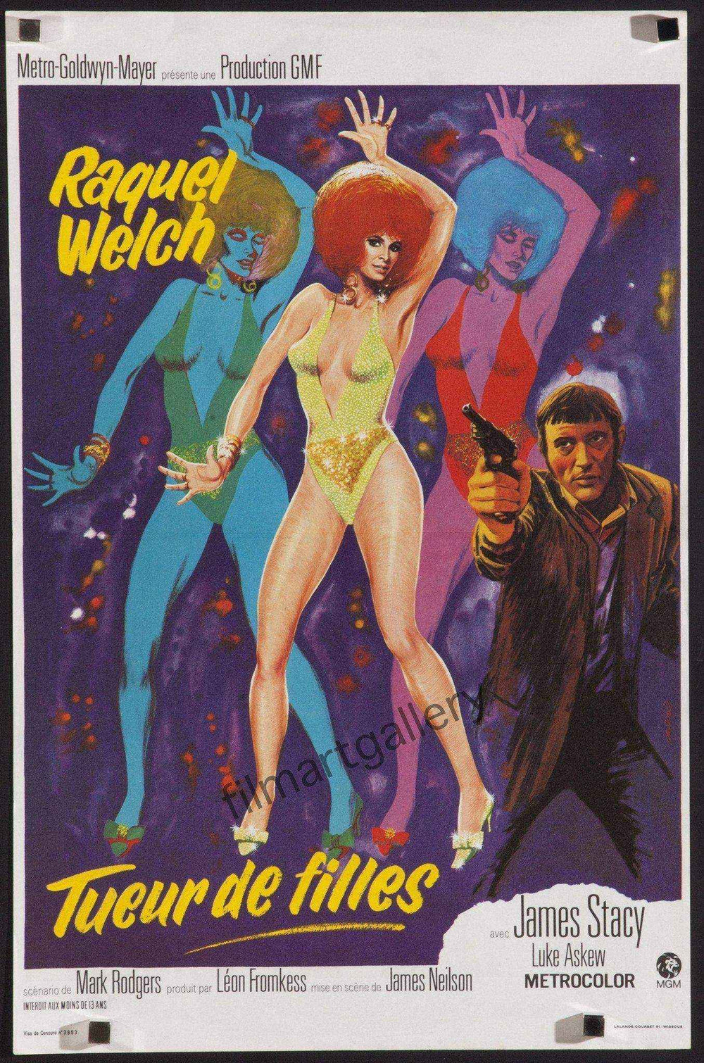 Flare Up Original Vintage Movie Poster