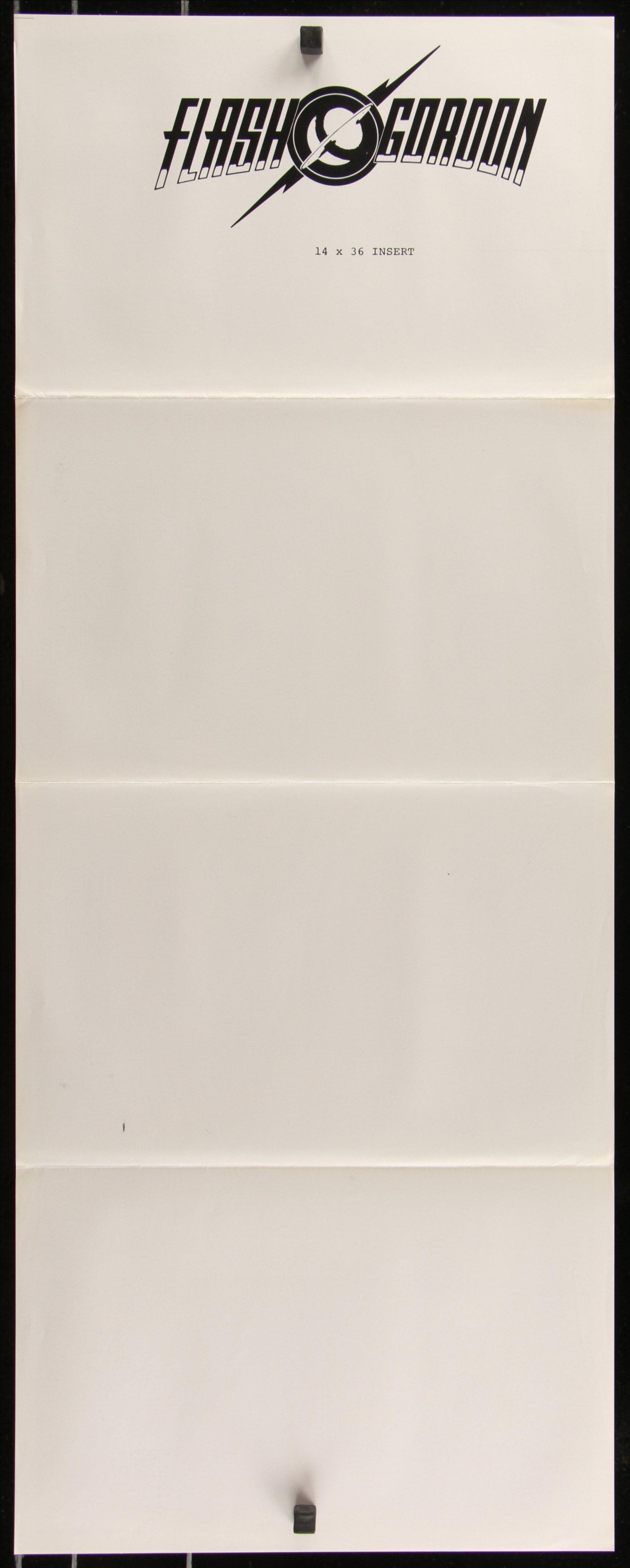 Flash Gordon Original Vintage Movie Poster