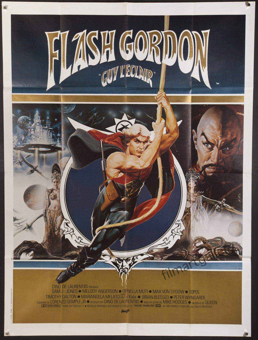 Flash Gordon Original Vintage Movie Poster