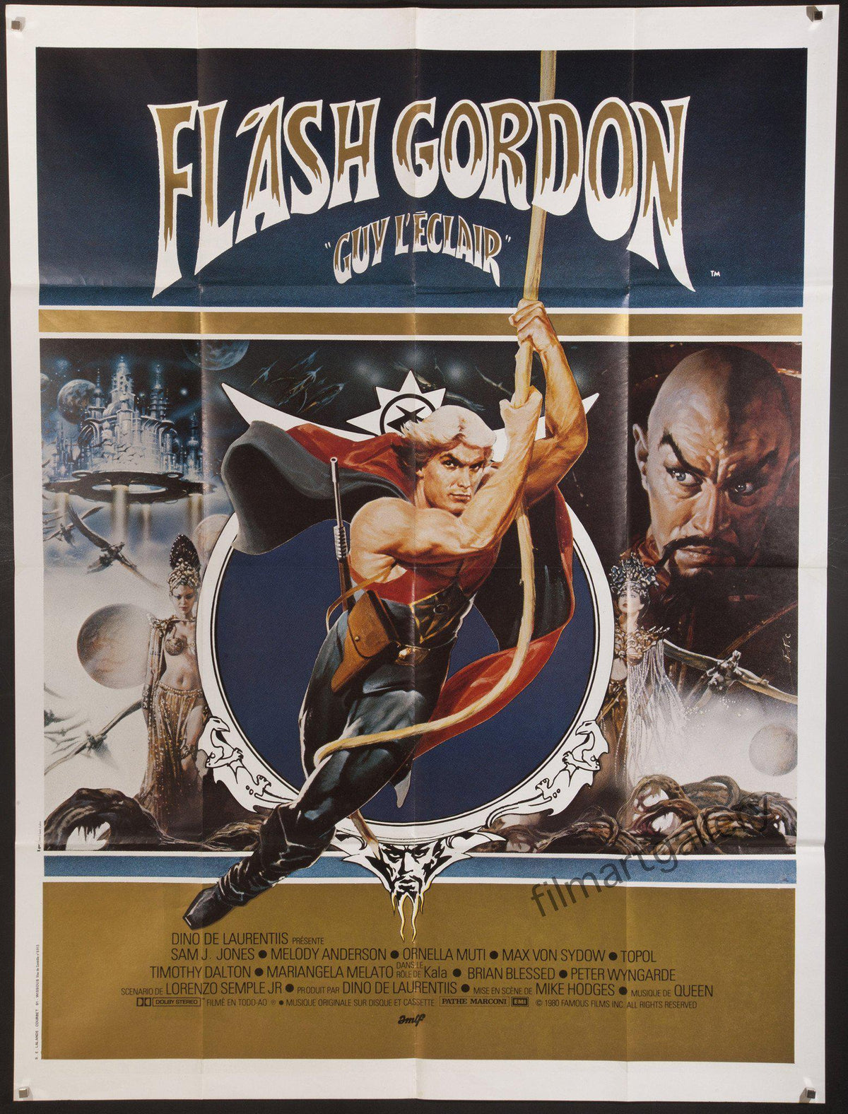 Flash Gordon Original Vintage Movie Poster
