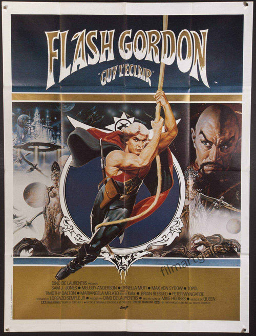 Flash Gordon Original Vintage Movie Poster