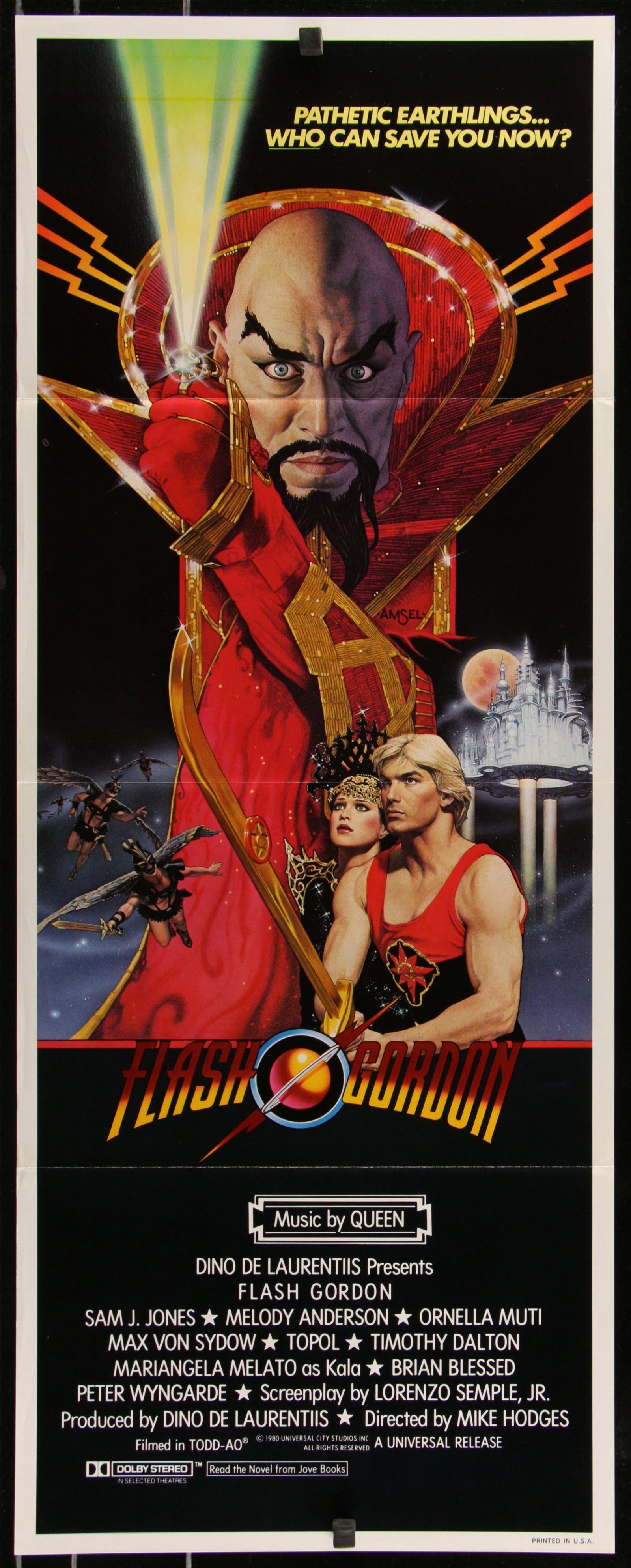 Flash Gordon Original Vintage Movie Poster
