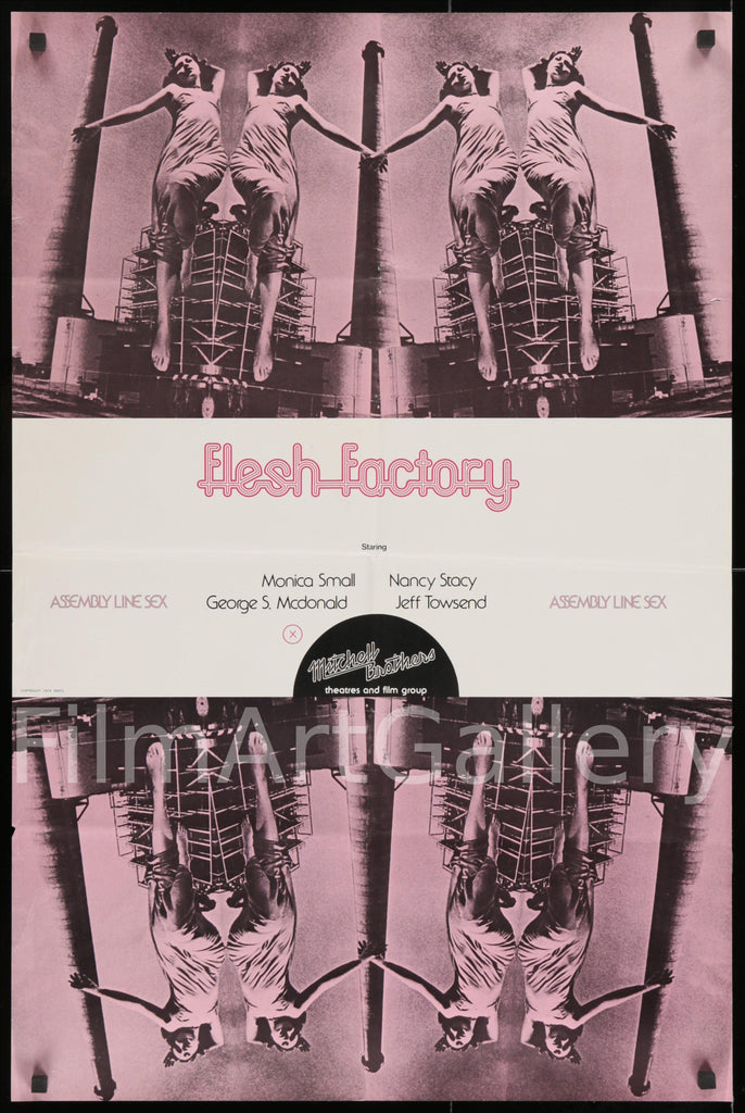 Flesh Factory 1 Sheet (27x41) Original Vintage Movie Poster