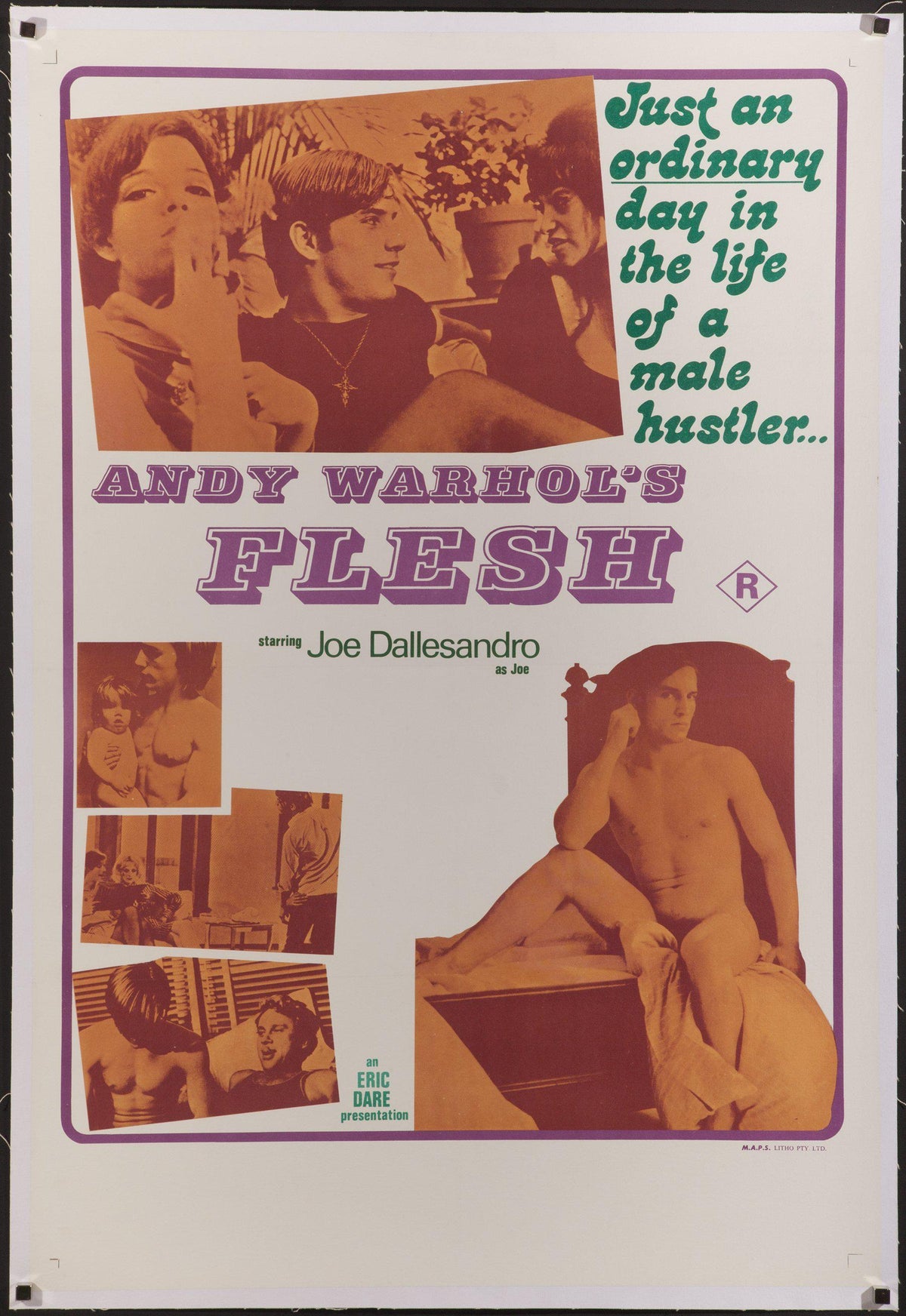 Flesh Original Vintage Movie Poster