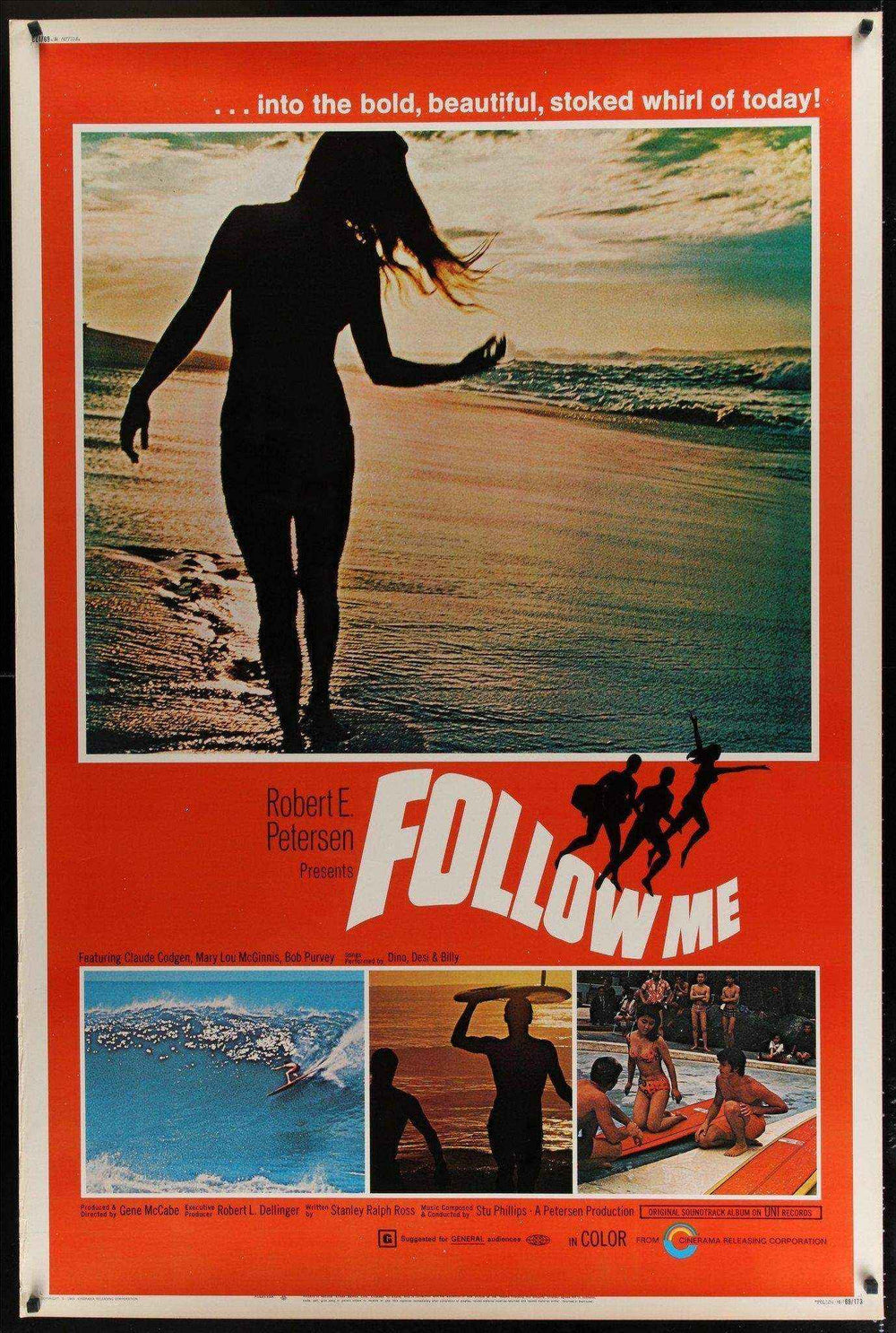 Follow Me Original Vintage Movie Poster