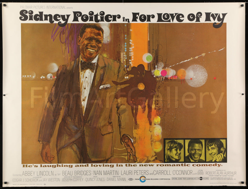 For Love of Ivy Original Vintage Movie Poster