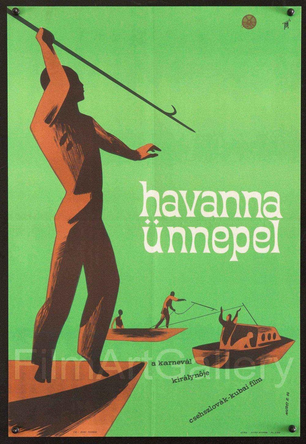 For Whom Havana Dances Original Vintage Movie Poster