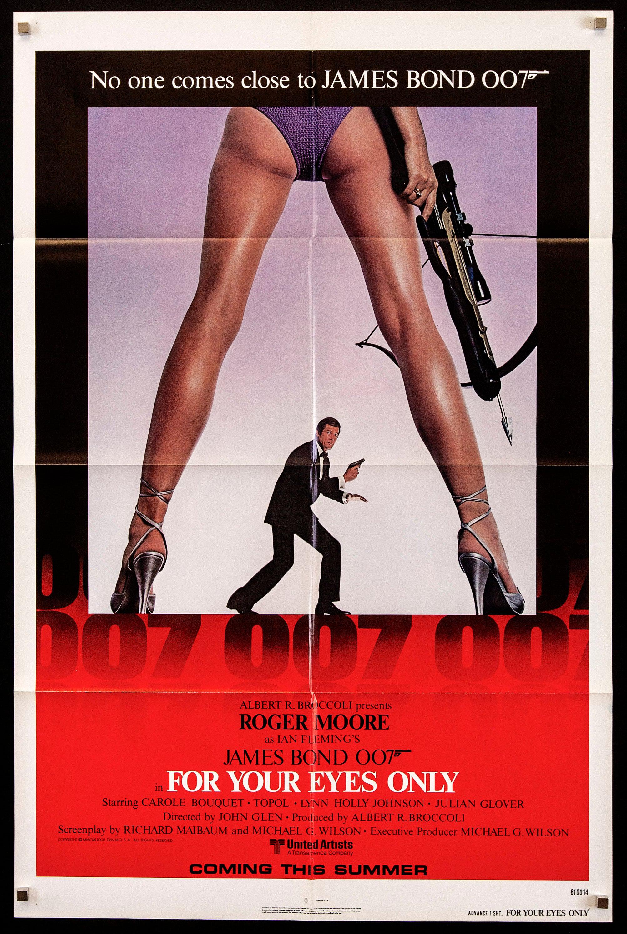 For Your Eyes Only Movie Poster 1981 1 Sheet (27x41)