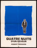 Four Nights of a Dreamer (Quatre Nuits D'Un Reveur) French Small (23x32) Original Vintage Movie Poster