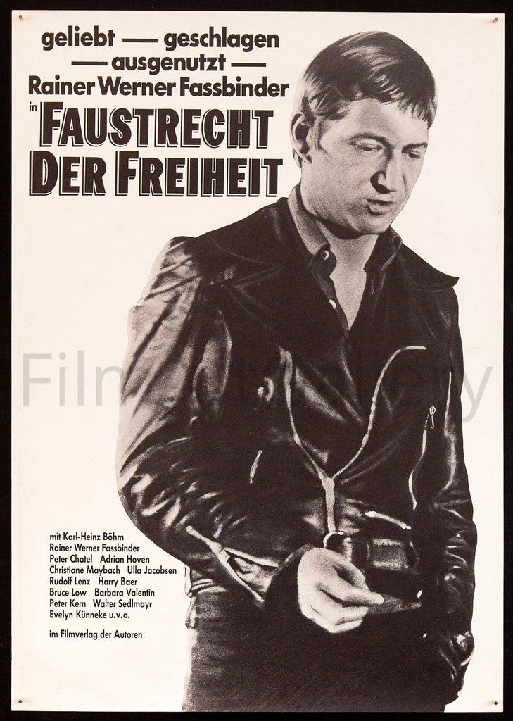 Fox and His Friends Original Vintage Movie Poster