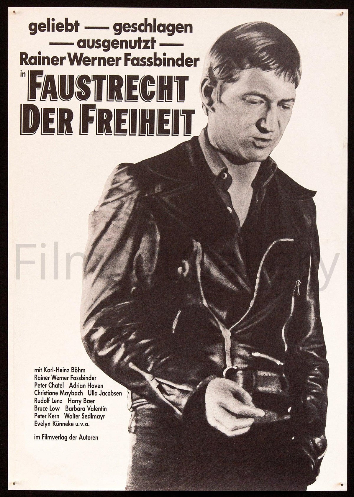Fox and His Friends Original Vintage Movie Poster