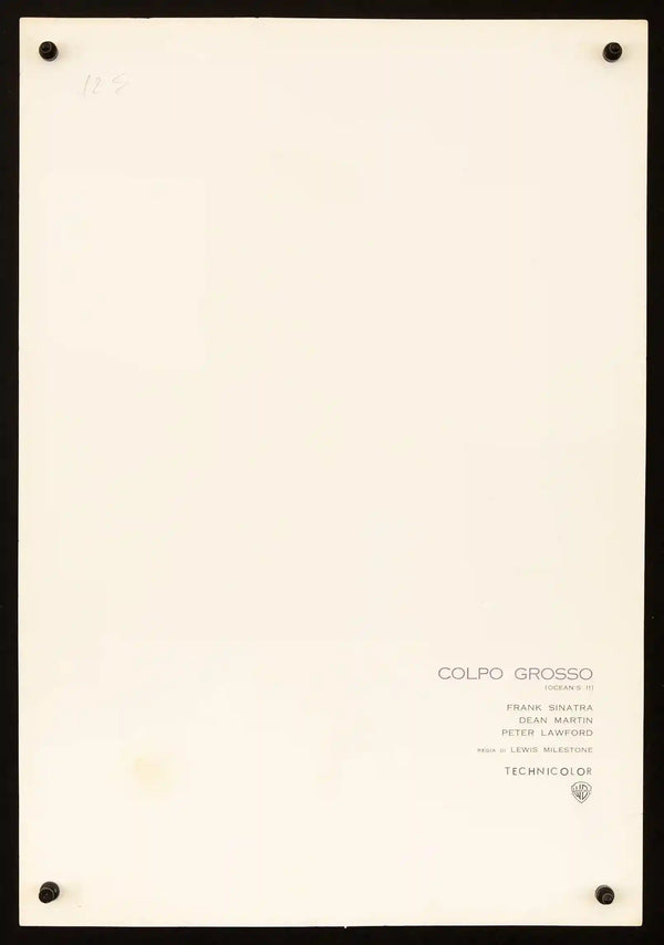 Frank Sinatra (Ocean's 11 Eleven) Original Vintage Movie Poster