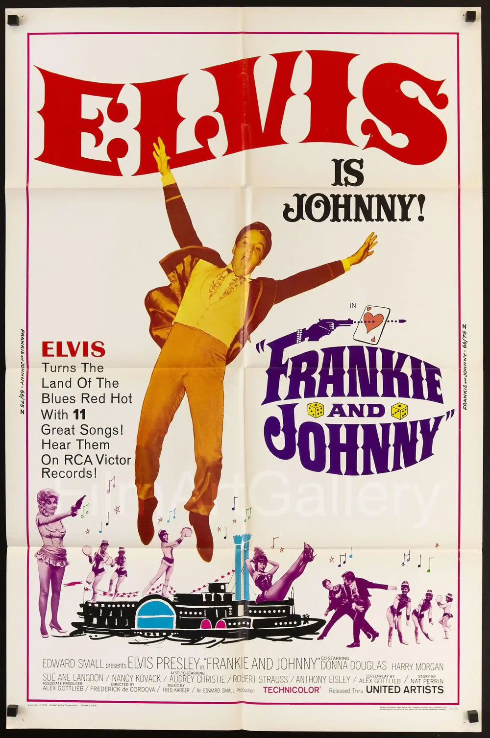 Frankie and Johnny Original Vintage Movie Poster