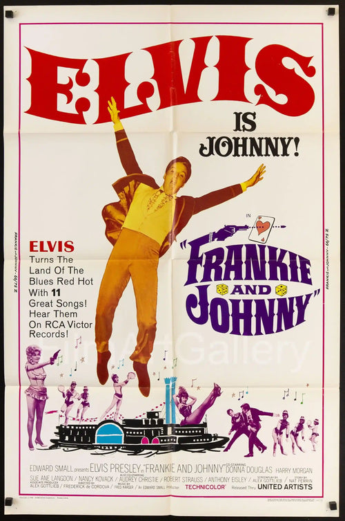 Frankie and Johnny Original Vintage Movie Poster