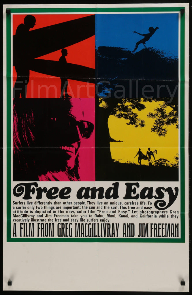 Free and Easy 1 Sheet (27x41) Original Vintage Movie Poster