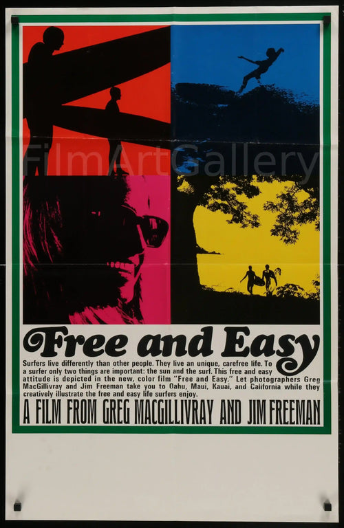 Free and Easy Original Vintage Movie Poster