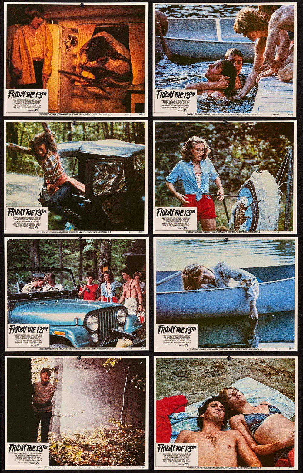 Friday the 13th Original Vintage Movie Poster