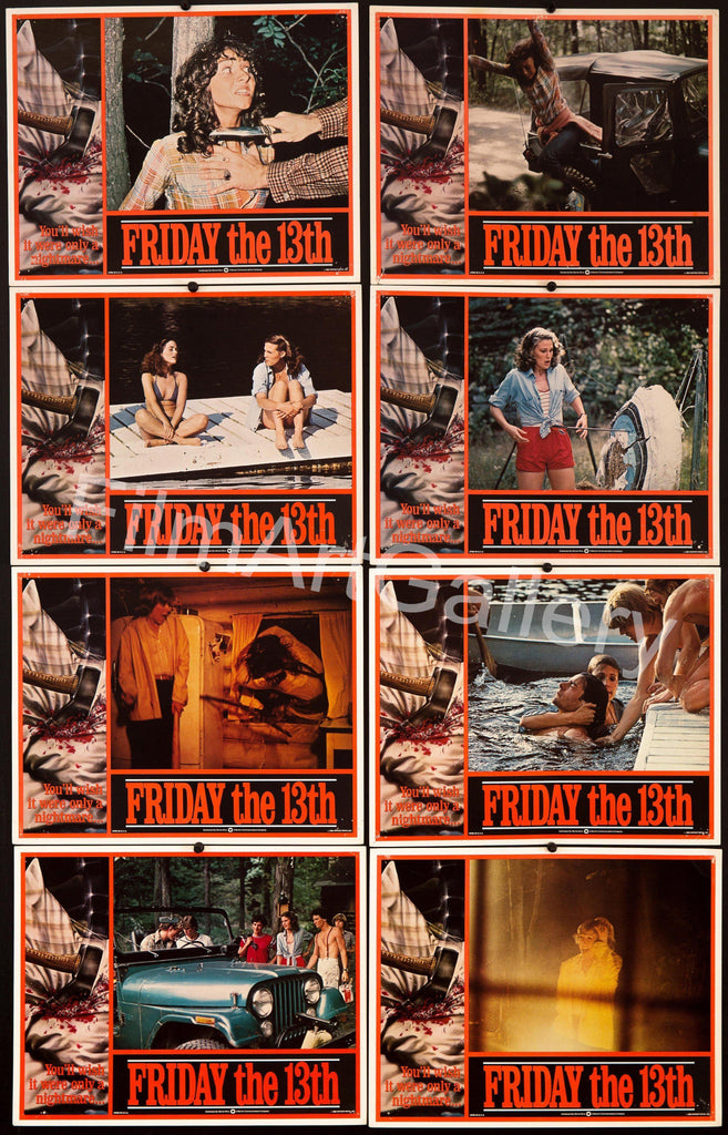 Friday the 13th Original Vintage Movie Poster