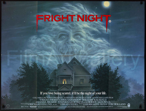 Fright Night Original Vintage Movie Poster