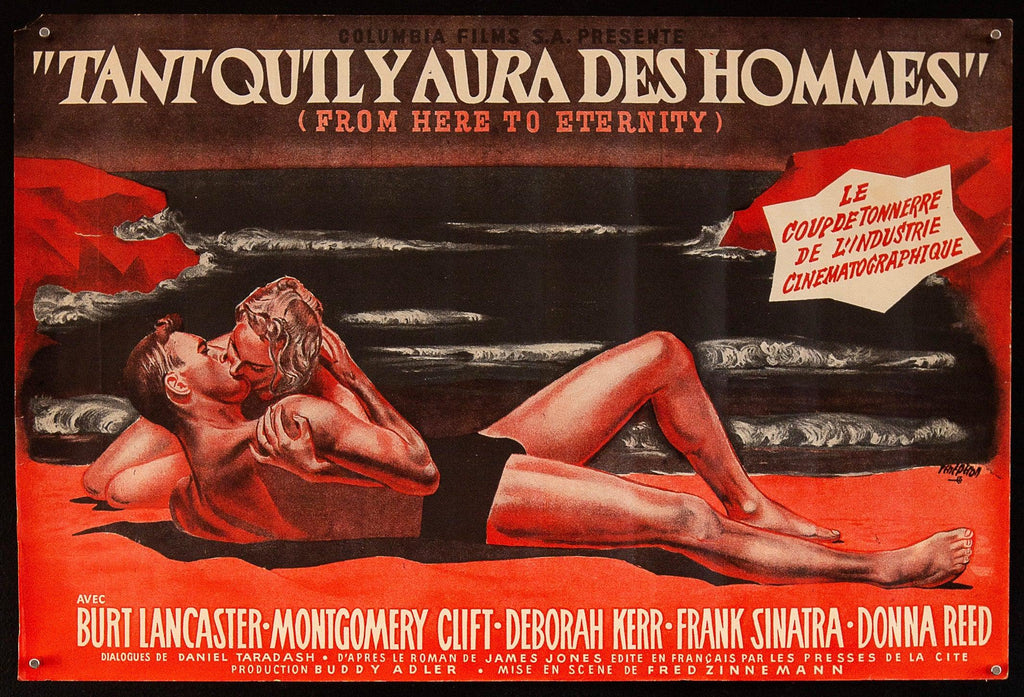 From Here to Eternity French Mini (16x23) Original Vintage Movie Poster