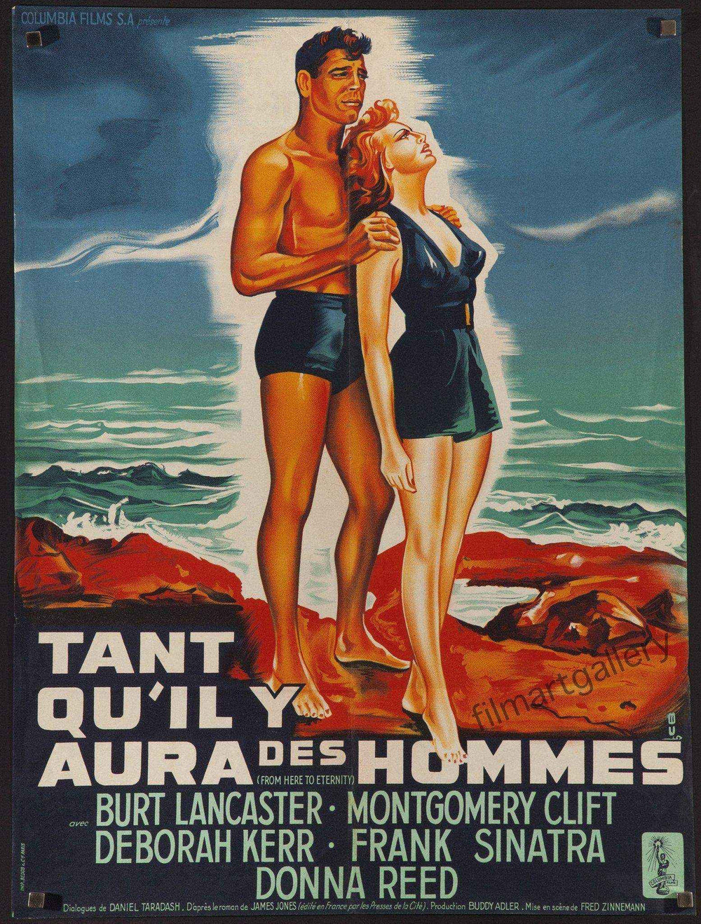 From Here to Eternity Original Vintage Movie Poster