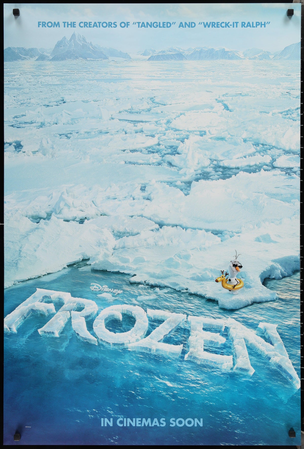 Frozen 1 Sheet (27x41) Original Vintage Movie Poster
