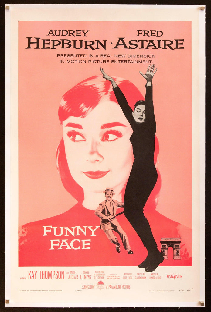 Funny Face Original Vintage Movie Poster