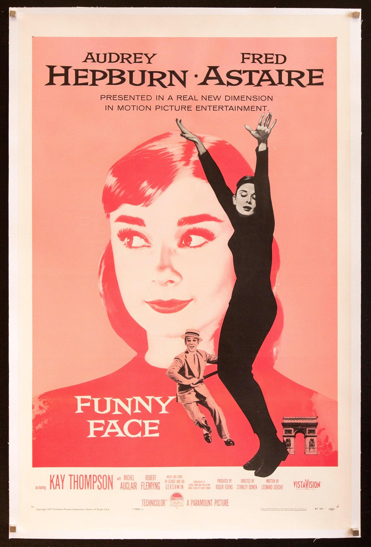 Funny Face Original Vintage Movie Poster