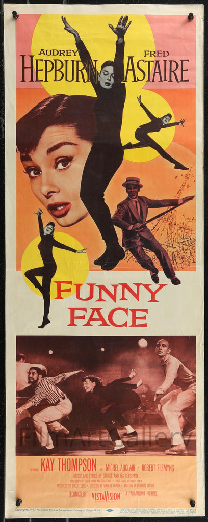 Funny Face Original Vintage Movie Poster