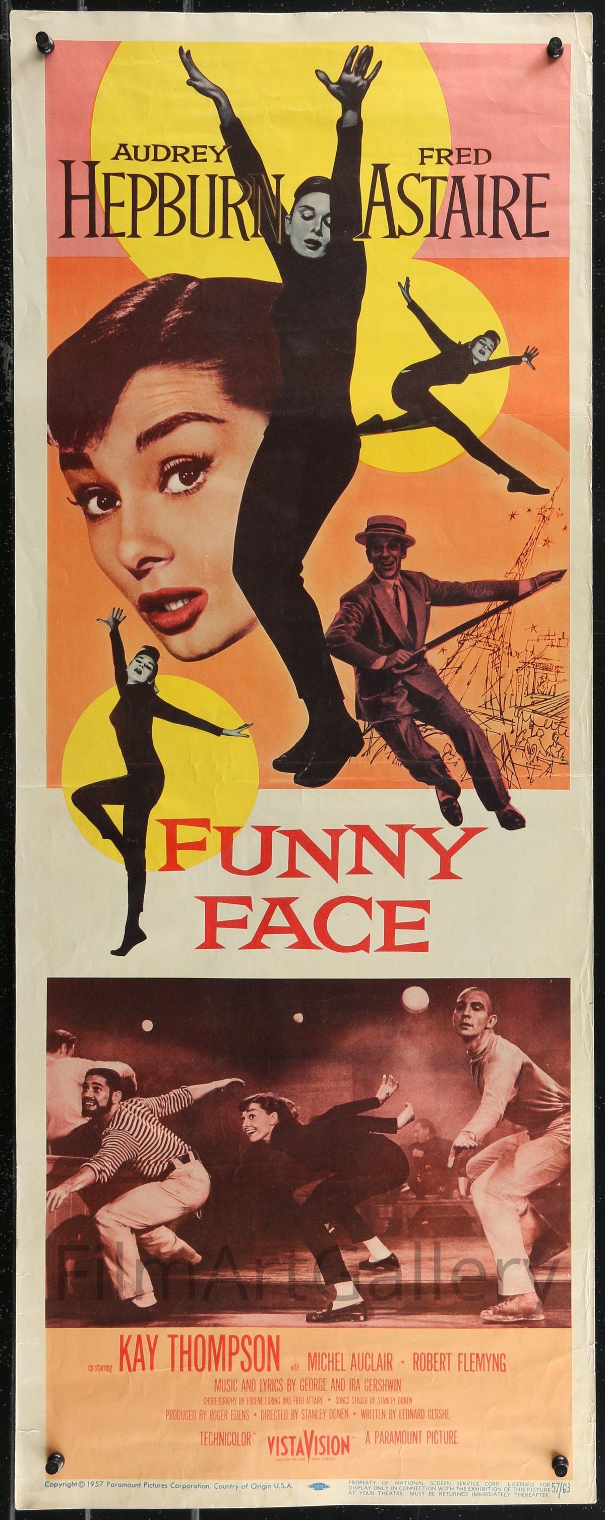 Funny Face Original Vintage Movie Poster