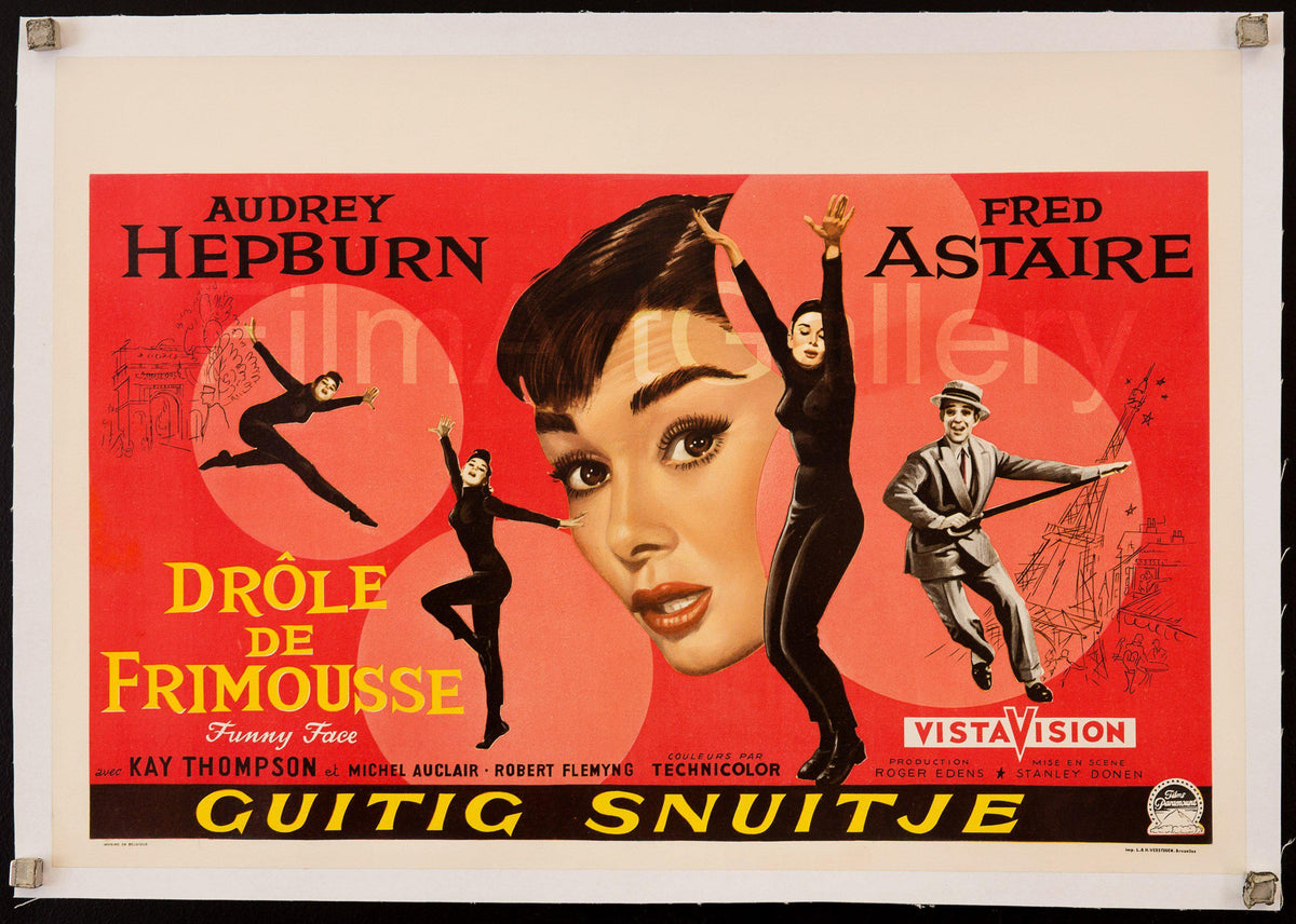 Funny Face Original Vintage Movie Poster
