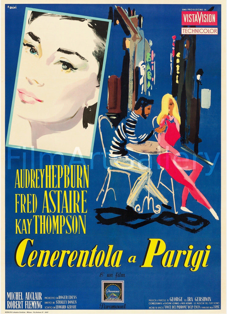 Funny Face Original Vintage Movie Poster