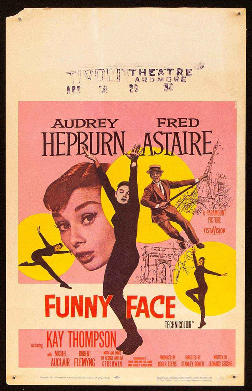 Funny Face Original Vintage Movie Poster