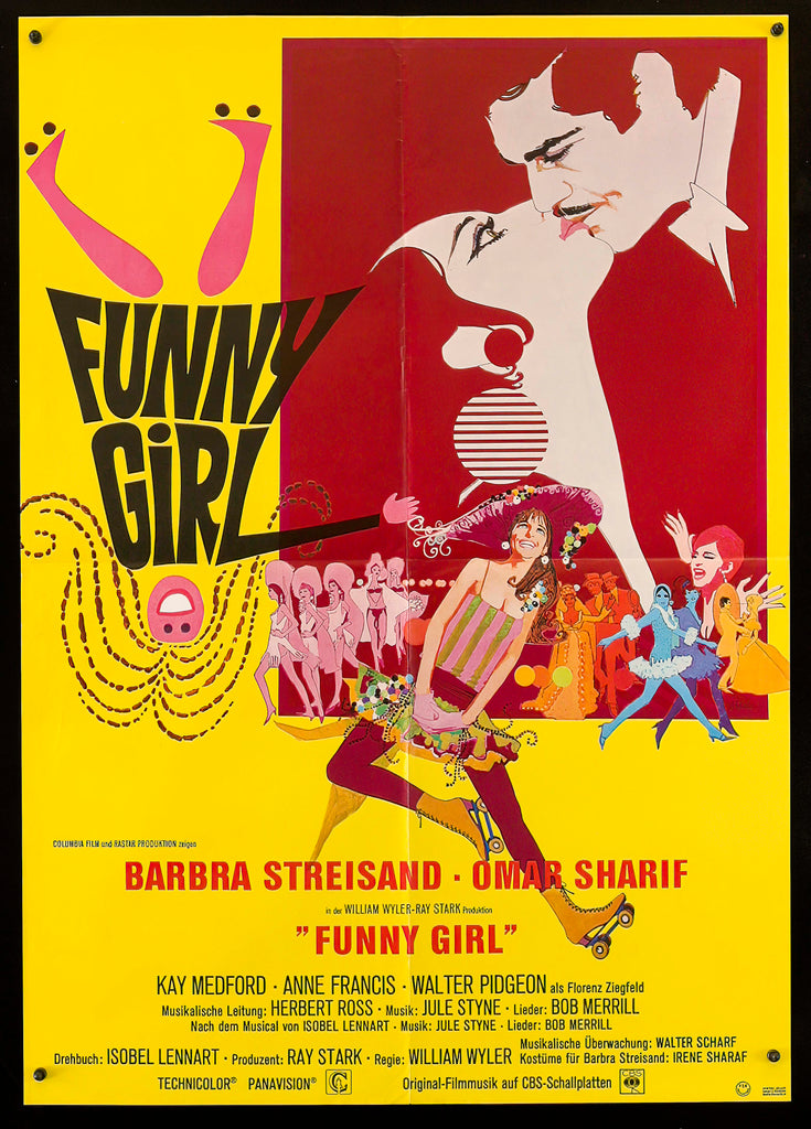 Funny Girl Original Vintage Movie Poster