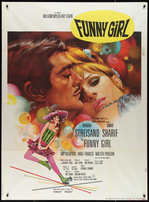 Funny Girl Original Vintage Movie Poster