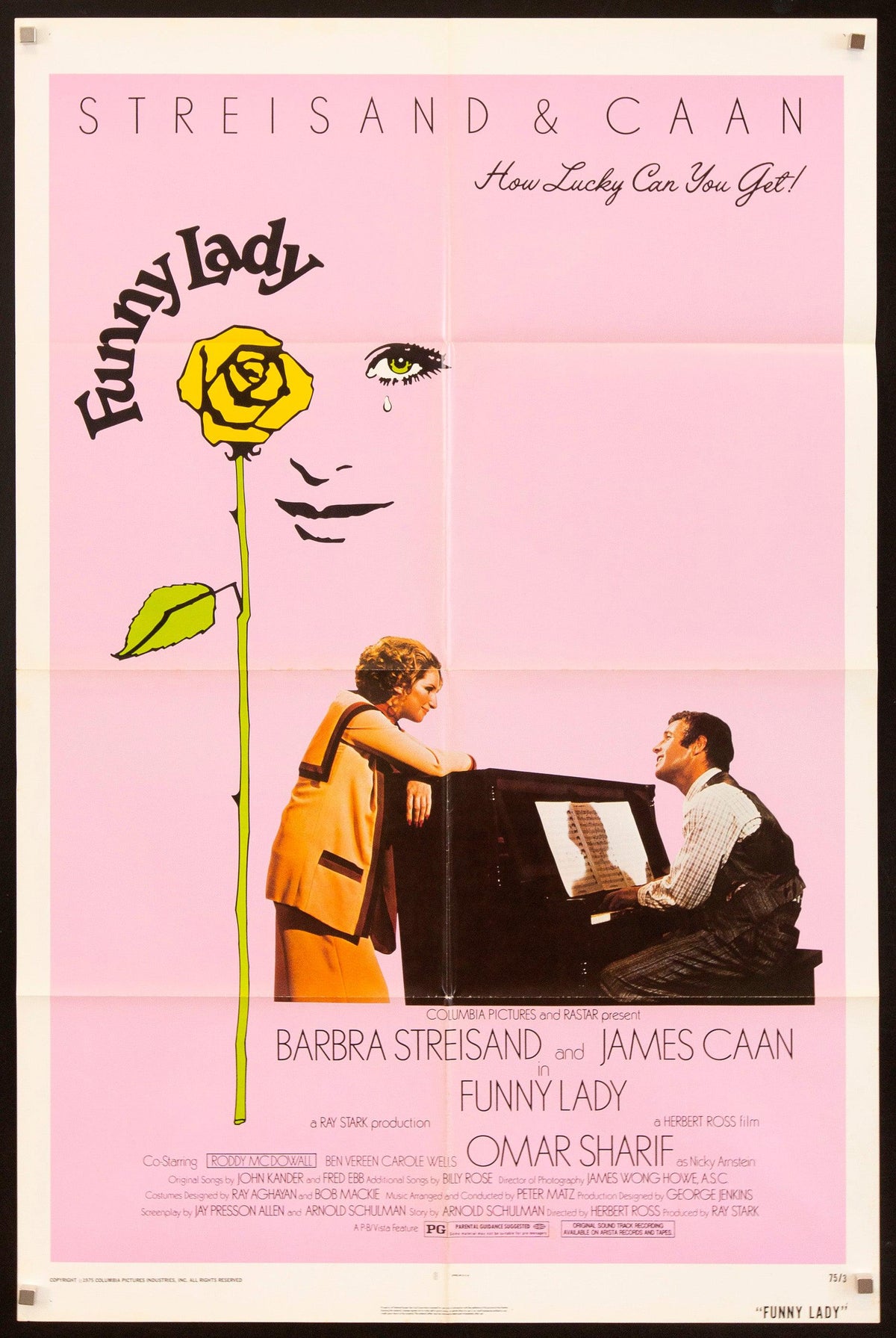 Funny Lady Original Vintage Movie Poster