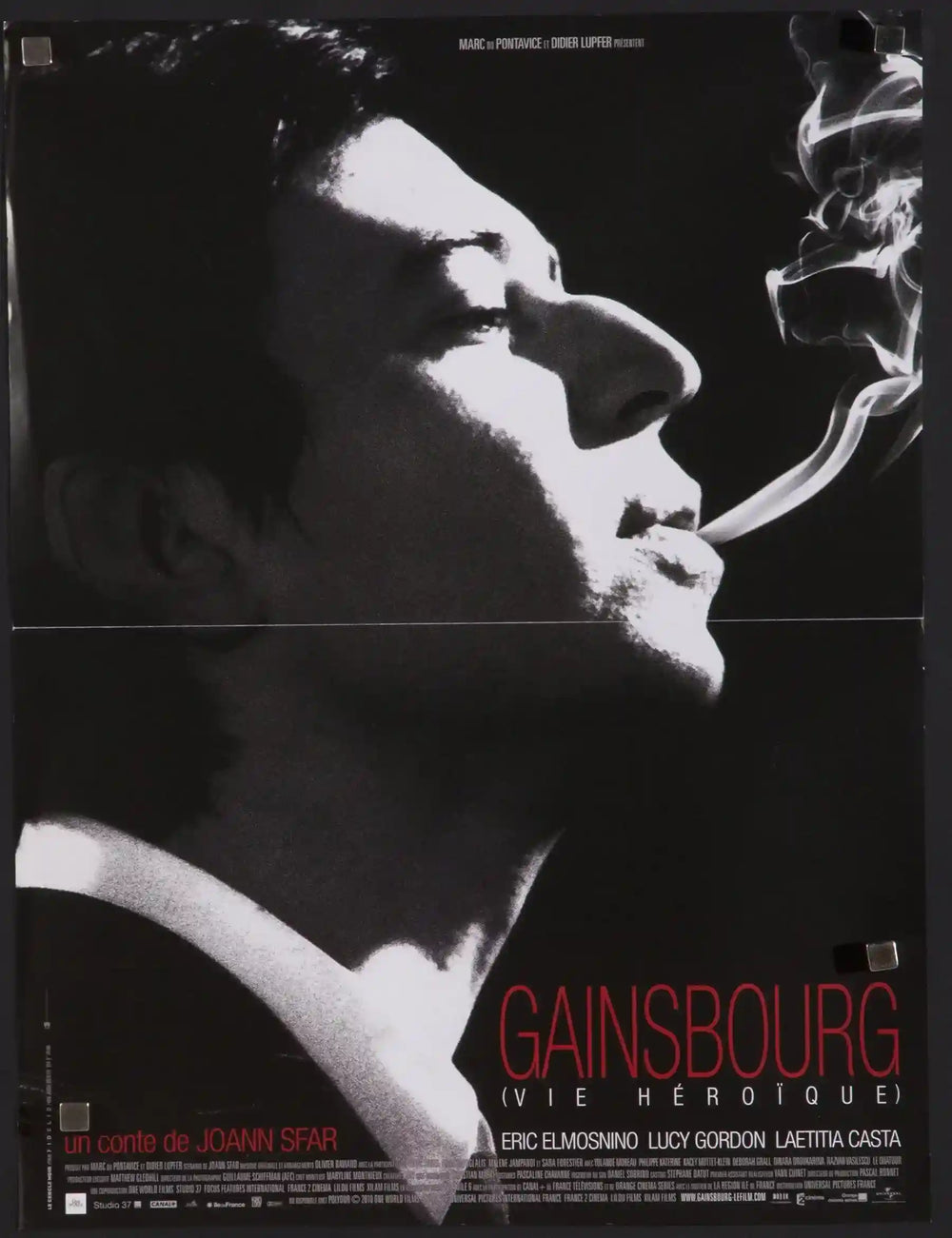 Gainsbourg (Vie Heroique) Original Vintage Movie Poster