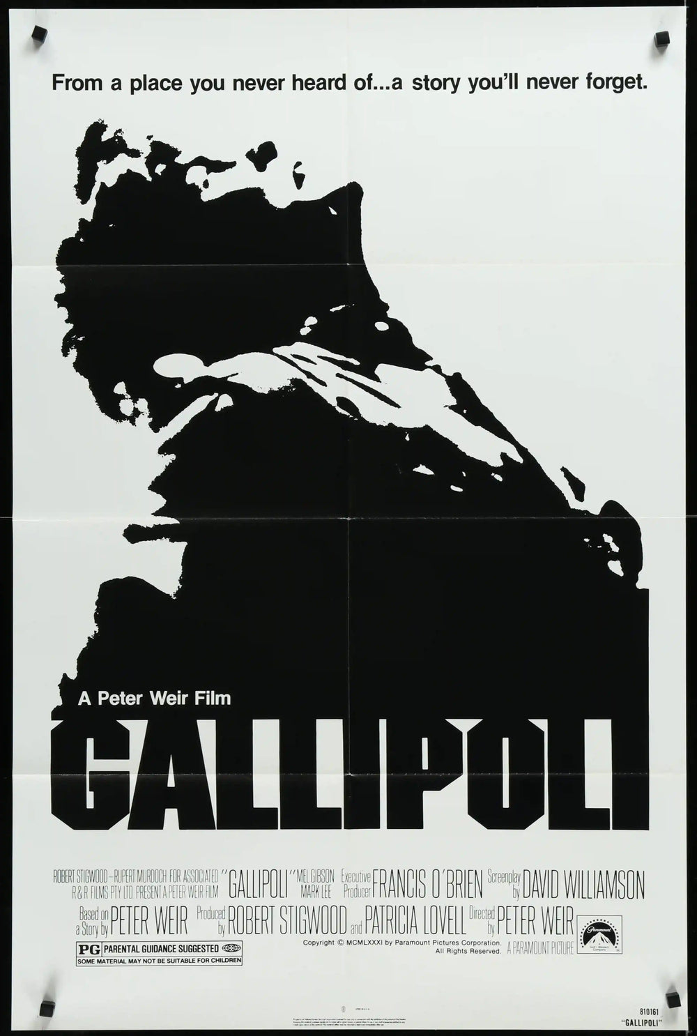 Gallipoli Original Vintage Movie Poster