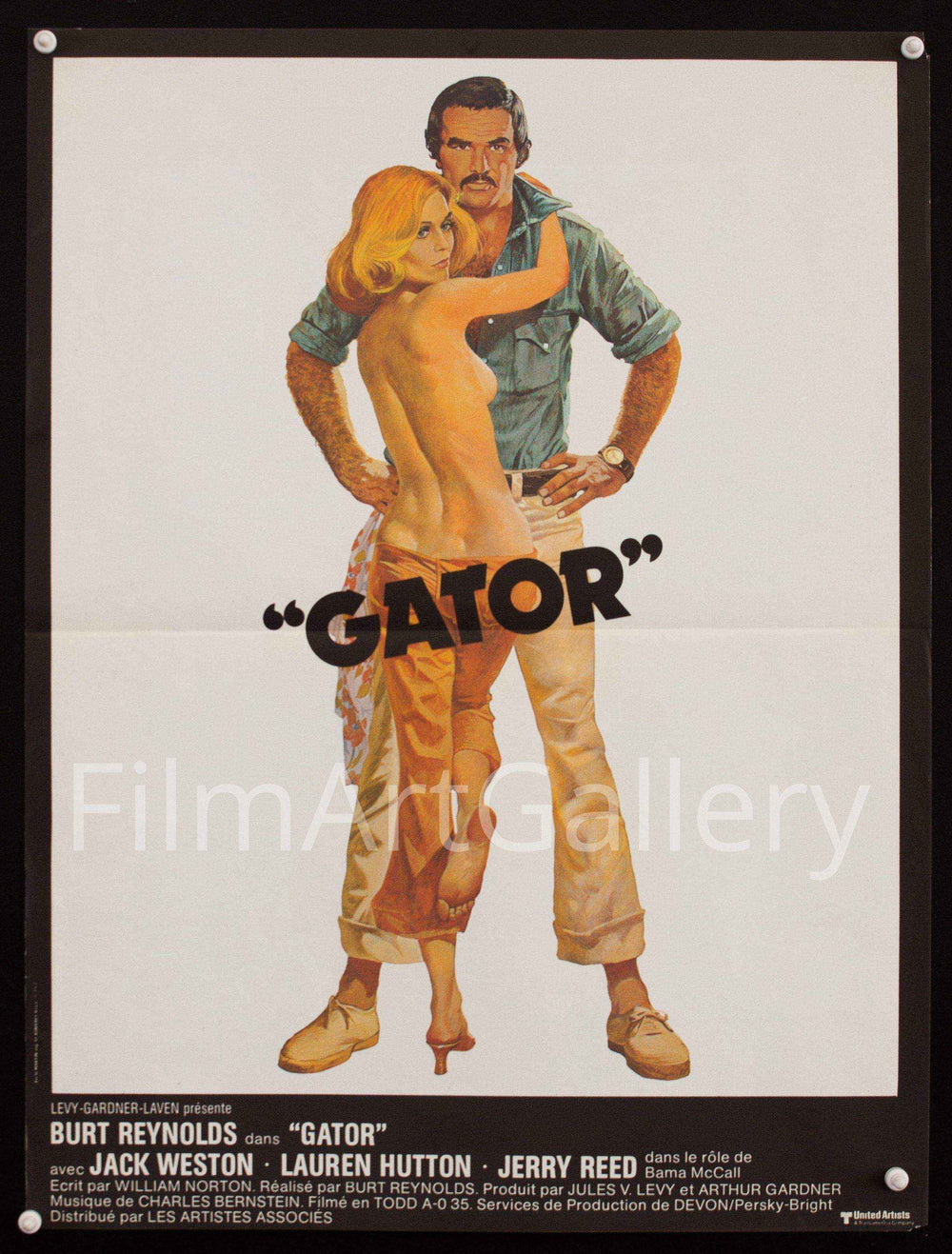 Gator Original Vintage Movie Poster