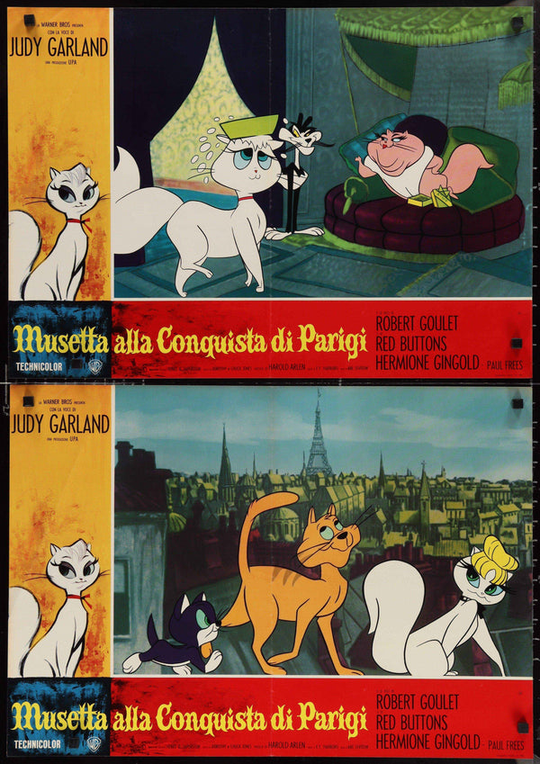 Gay Purr-ee (Musetta Alla Conquista Di Parigi) Original Vintage Movie Poster