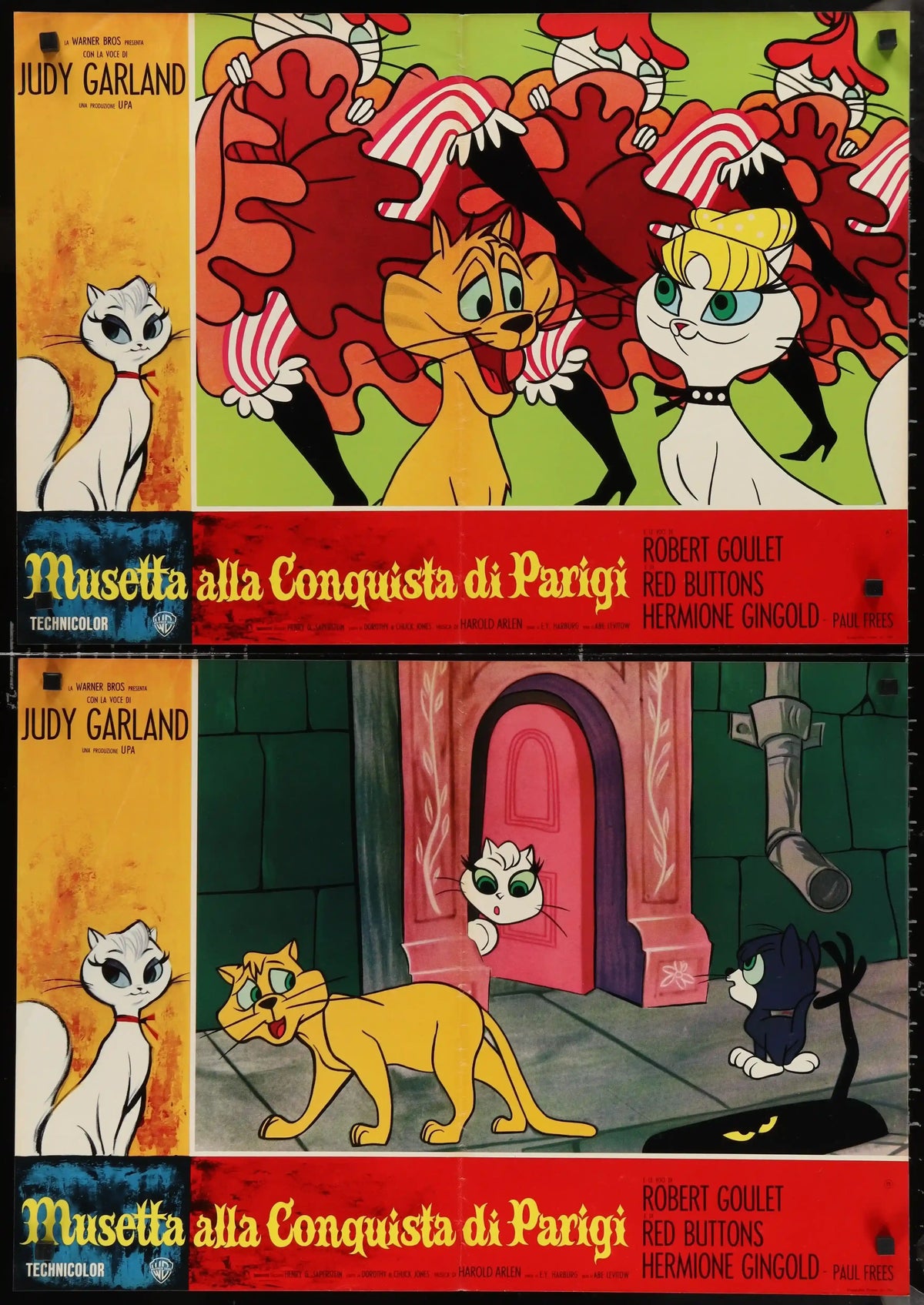 Gay Purr-ee (Musetta Alla Conquista Di Parigi) Original Vintage Movie Poster