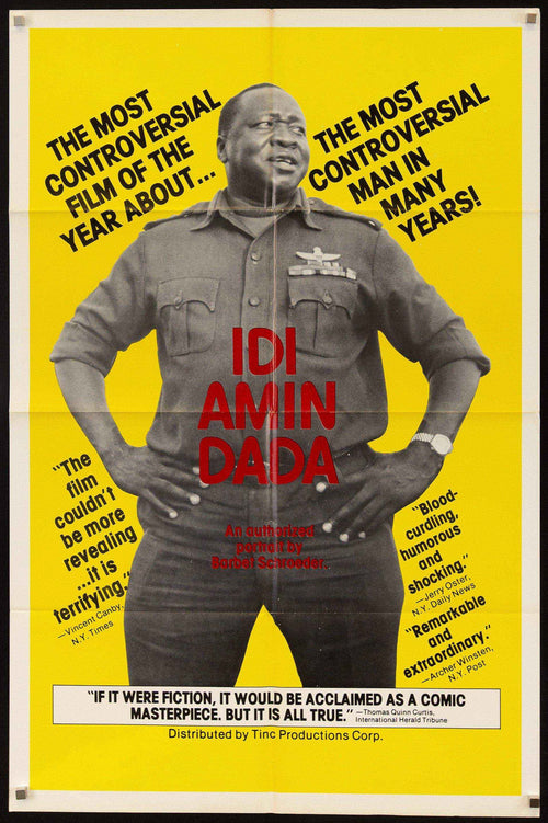 General Idi Amin Dada: A Self Portrait Original Vintage Movie Poster