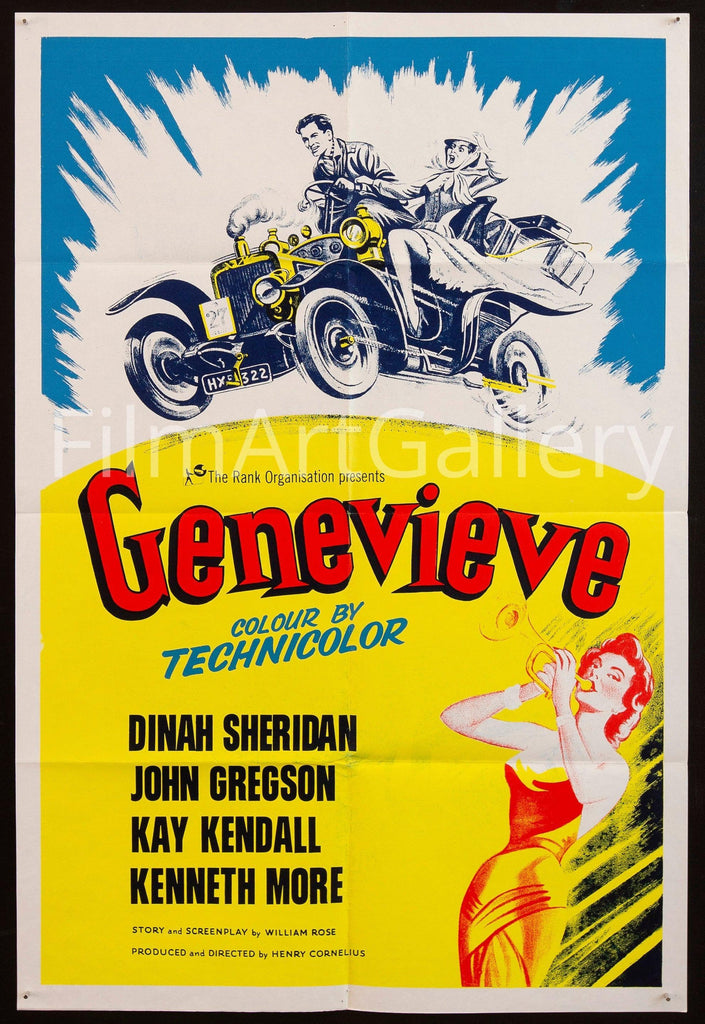 Genevieve Original Vintage Movie Poster