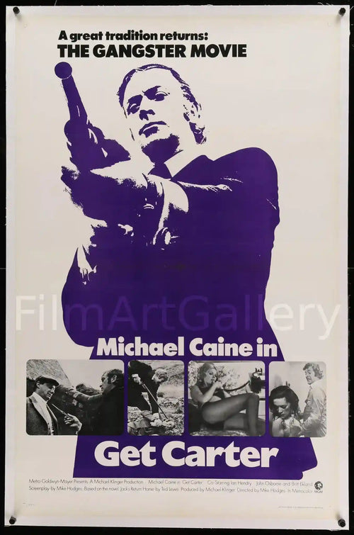 Get Carter Original Vintage Movie Poster