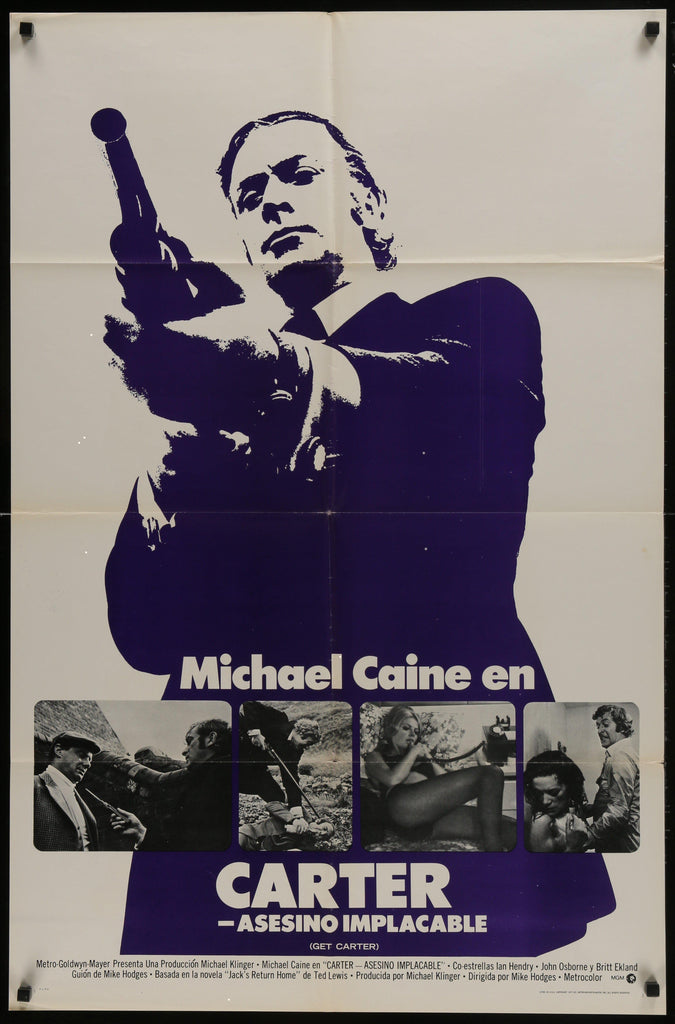 Get Carter Original Vintage Movie Poster