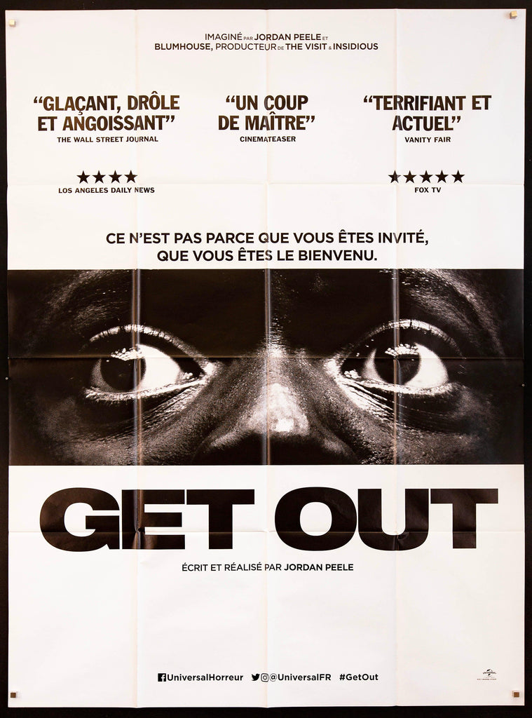 Get Out Original Vintage Movie Poster