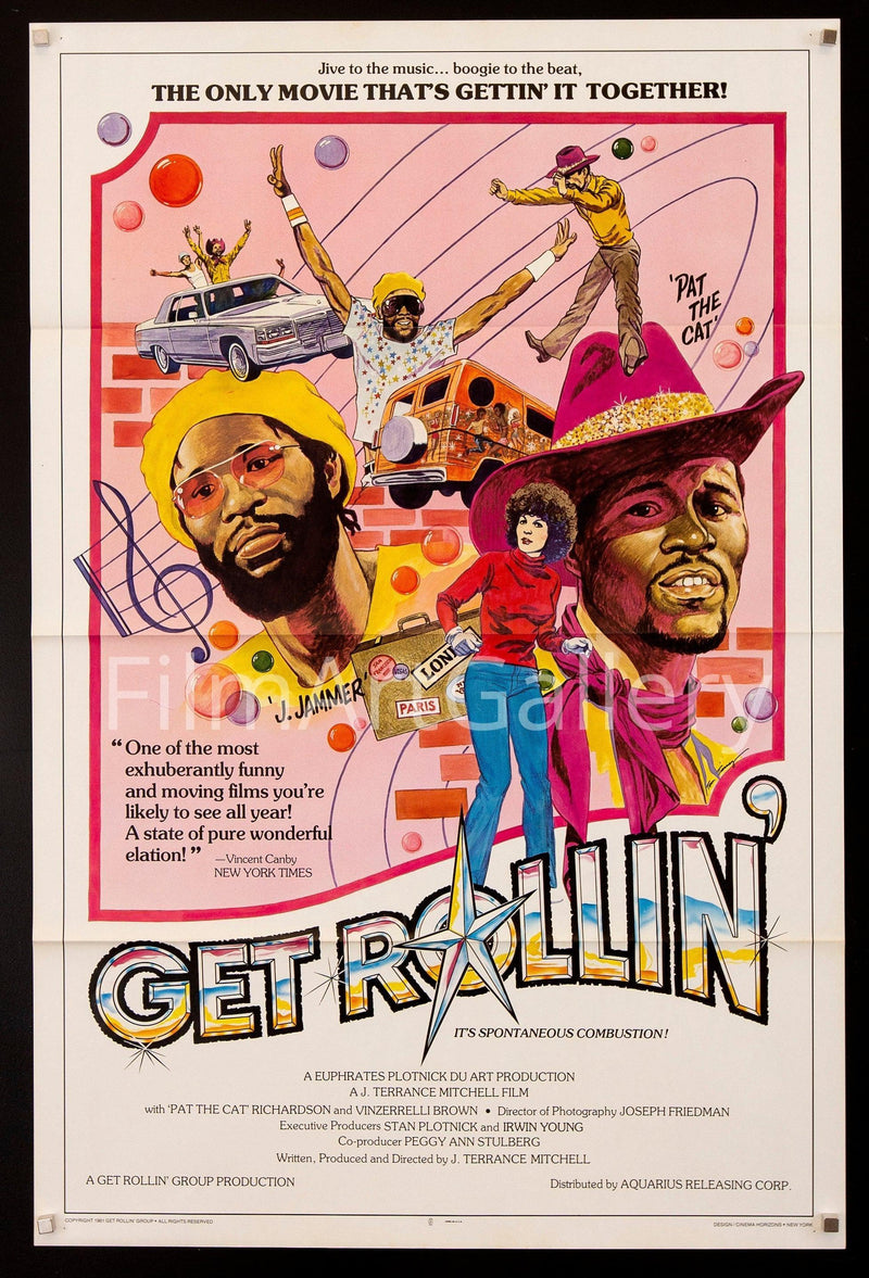 Get Rollin 1 Sheet (27x41) Original Vintage Movie Poster