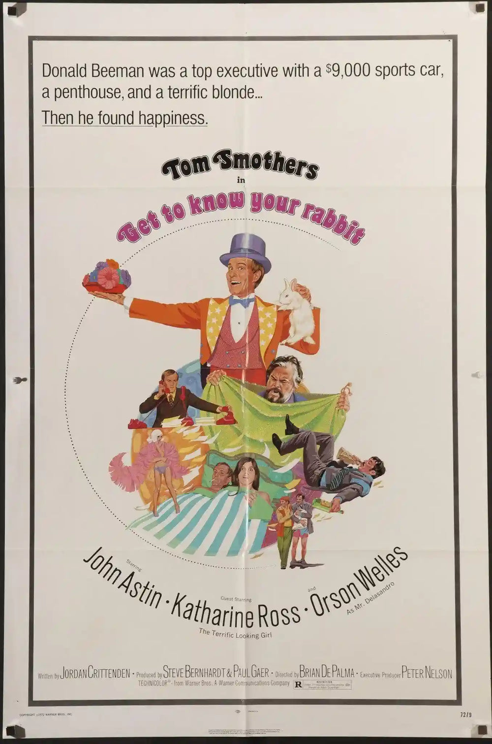Get to Know Your Rabbit Original Vintage Movie Poster
