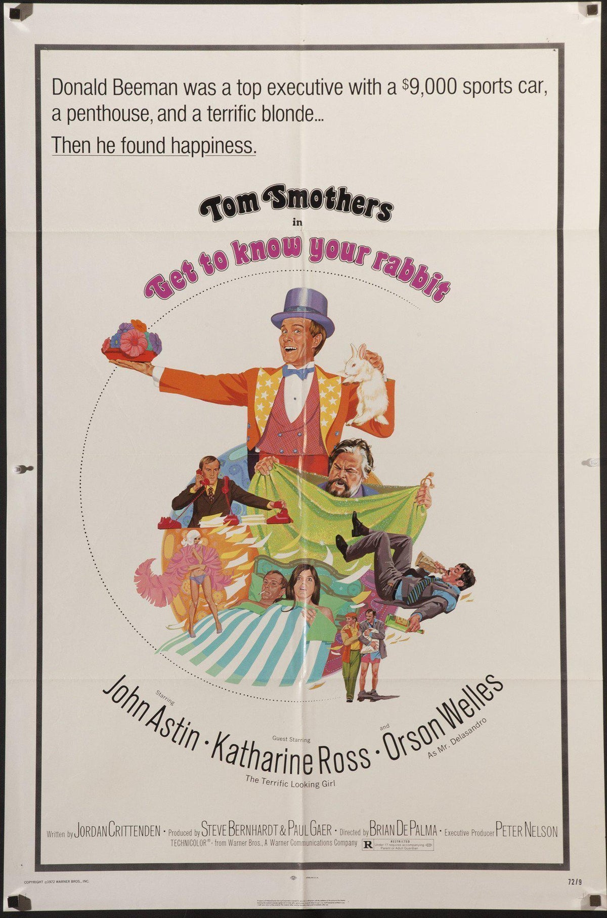 Get to Know Your Rabbit Original Vintage Movie Poster